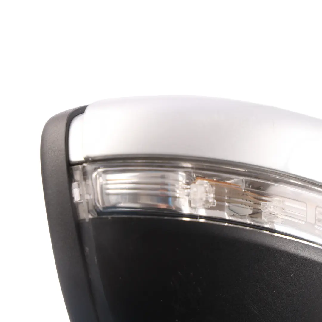 Mk3 Wing Mirror Power Fold Heated Right O/S Reflex Silver - A7W to VW Scirocco with Part number 1K8857508Q VW Scirocco Mk3 Wing Mirror Power Fold Heated Right O/S Reflex Silver - A7W - SKU RHD-1K8857508Q-RES - Part number 1K8857508Q