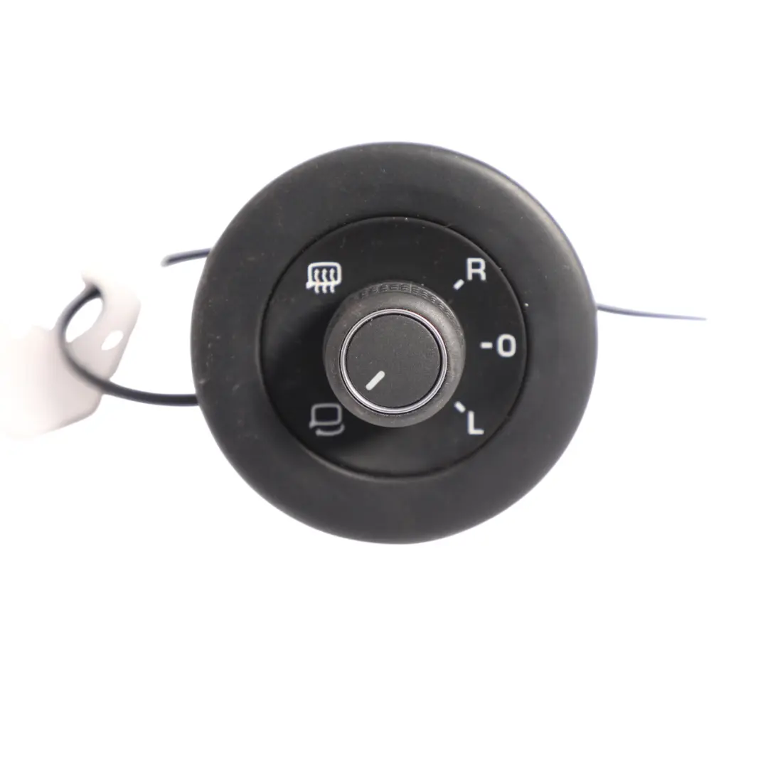 Volkswagen Caddy Scirocco Mk3 Adjustable Heated Mirror Switch Panel - SKU RHD-1KA959565E - Part number 1KA959565E