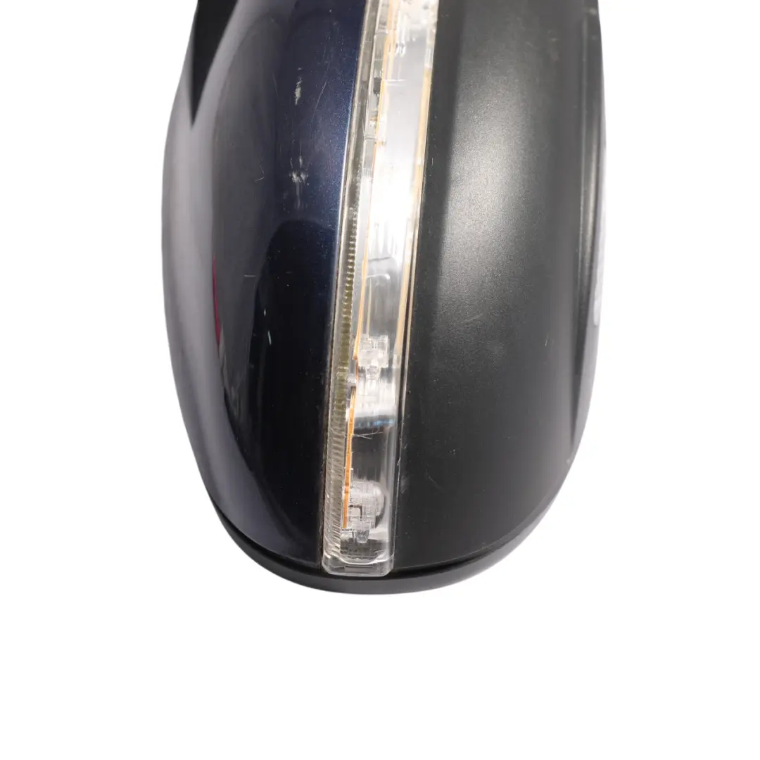 Volkswagen Touran 1T Wing Mirror Right O/S Night Blue Metallic H5X - SKU RHD-1T2857508AF-NBL - Part number 1T2857508AF