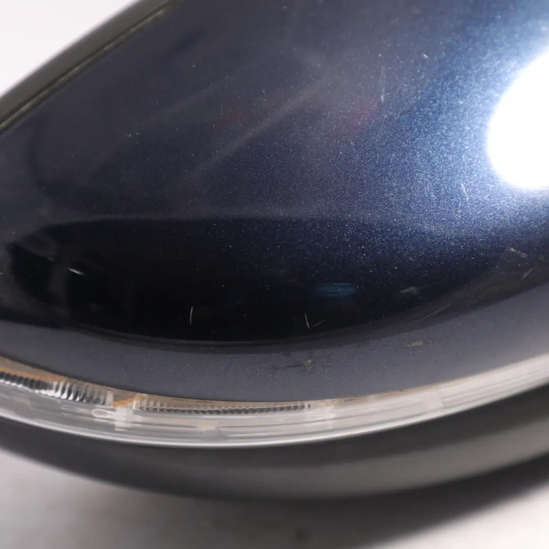 Volkswagen Touran 1T Wing Mirror Right O/S Night Blue Metallic H5X - SKU RHD-1T2857508AF-NBL - Part number 1T2857508AF