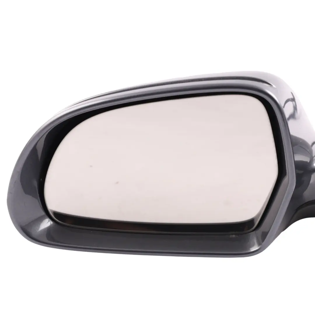 Skoda Octavia Mk2 Side View Wing Mirror Electric Left N/S Anthracite Grey - F8J - SKU RHD-1Z2857507AB-SDA - Part number 1Z2857507AB