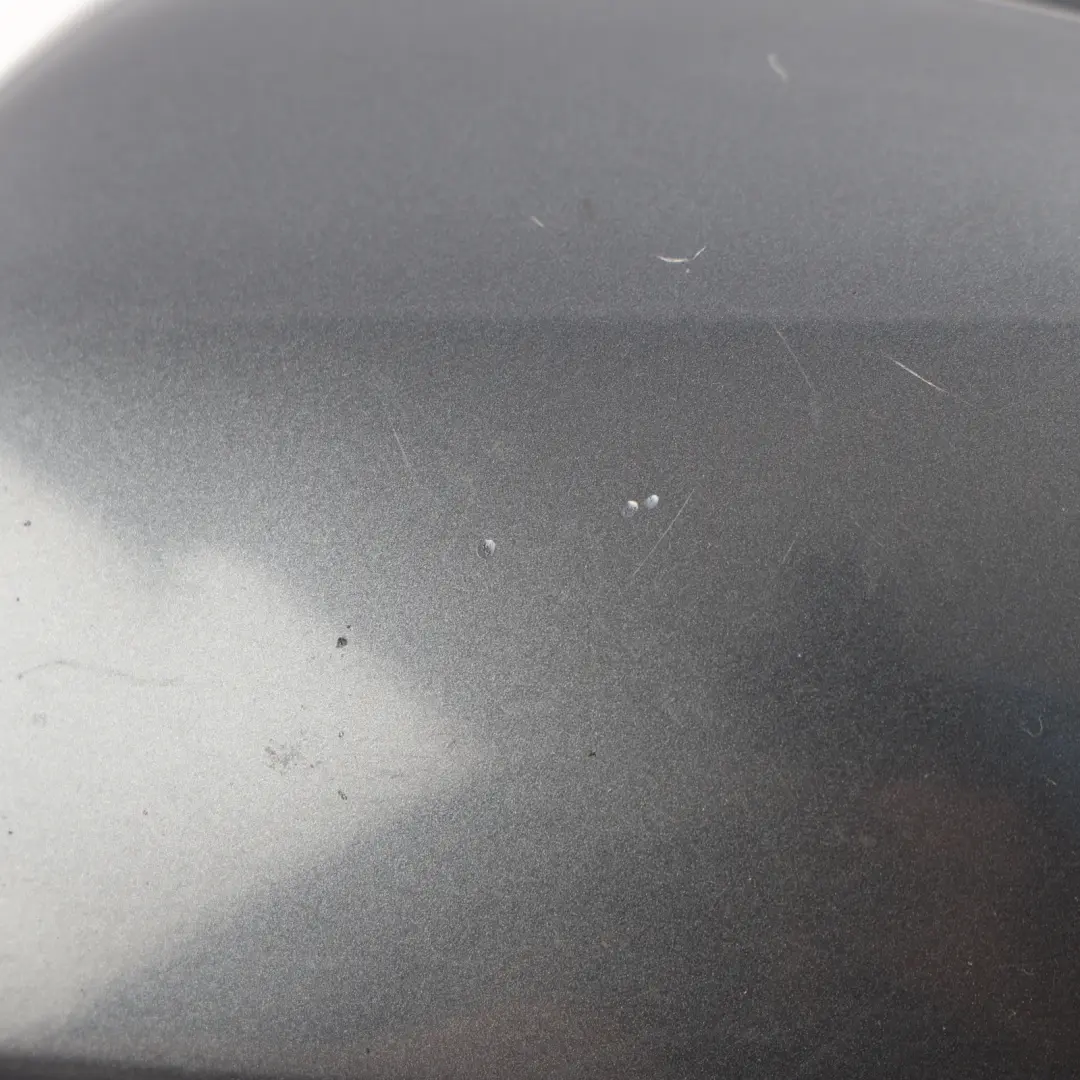 Skoda Octavia Mk2 Side View Wing Mirror Electric Left N/S Anthracite Grey - F8J - SKU RHD-1Z2857507AB-SDA - Part number 1Z2857507AB