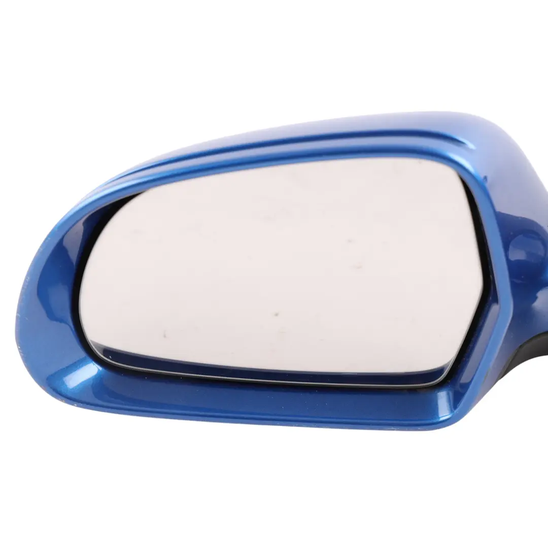 Skoda Octavia RS Z1 Mk2 Door Wing Left N/S Side View Mirror Madra Race Blue - 8X - SKU RHD-1Z2857507M-MDR - Part number 1Z2857507M