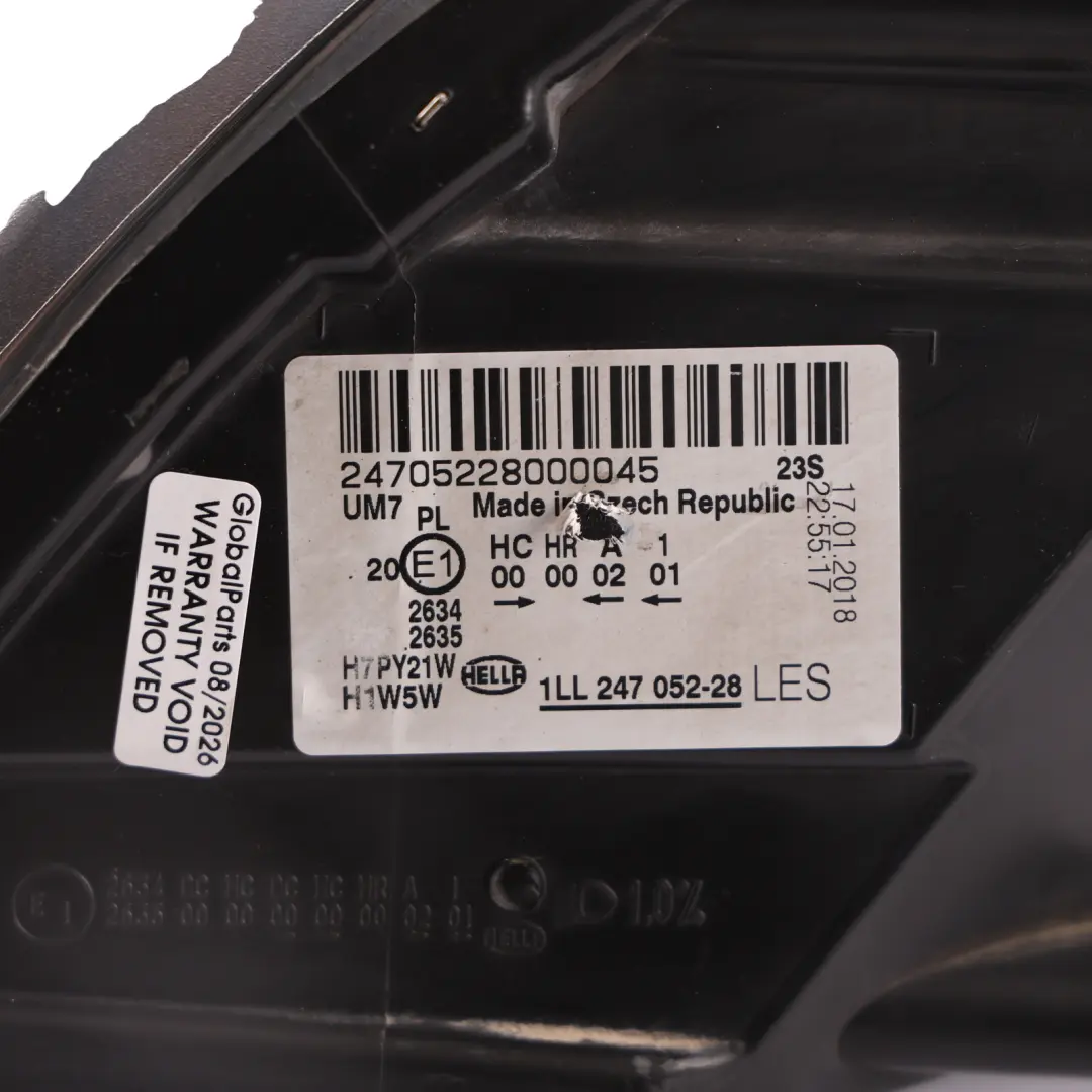 Skoda Octavia Mk2 Headlight Headlamp Light Lamp Front Right O/S - SKU RHD-1Z2941018P - Part number 1Z2941018P