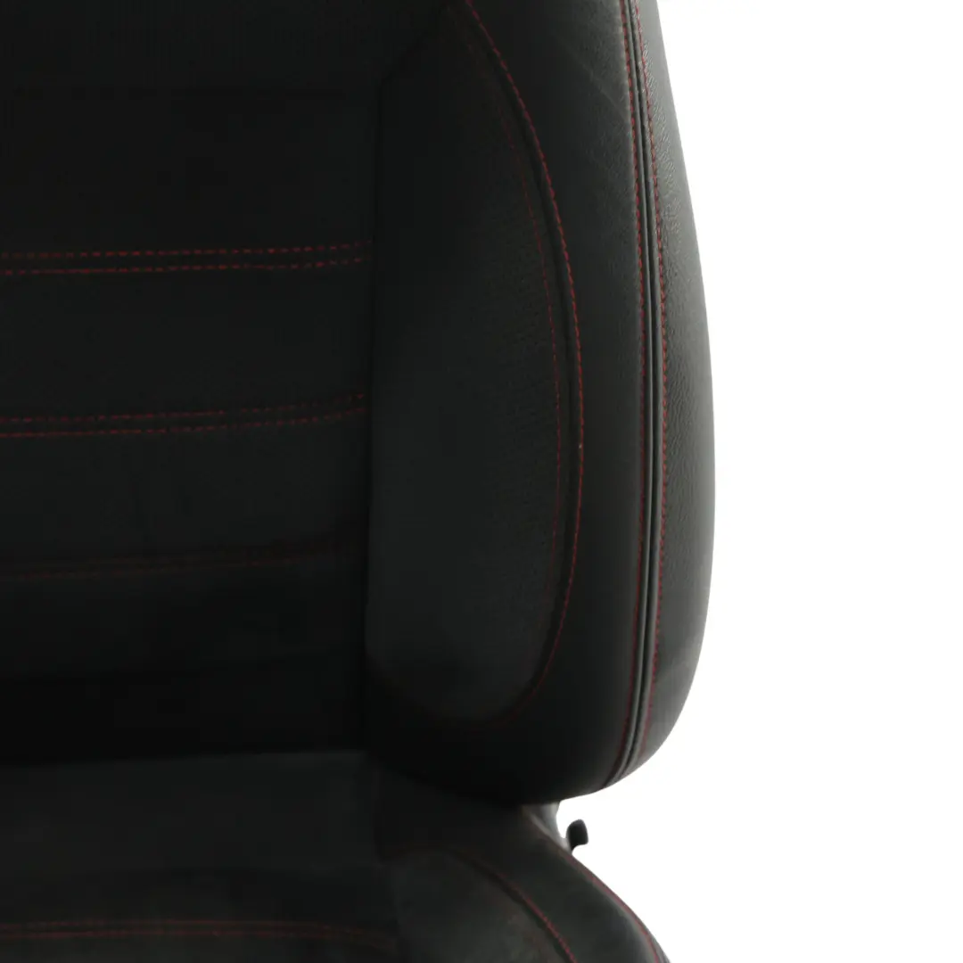 Ford S-Max Mk1 Front Seat Memory Heated Right O/S Black Red Leather Alcantara - SKU RHD-2004323-1 - Part number 2004323