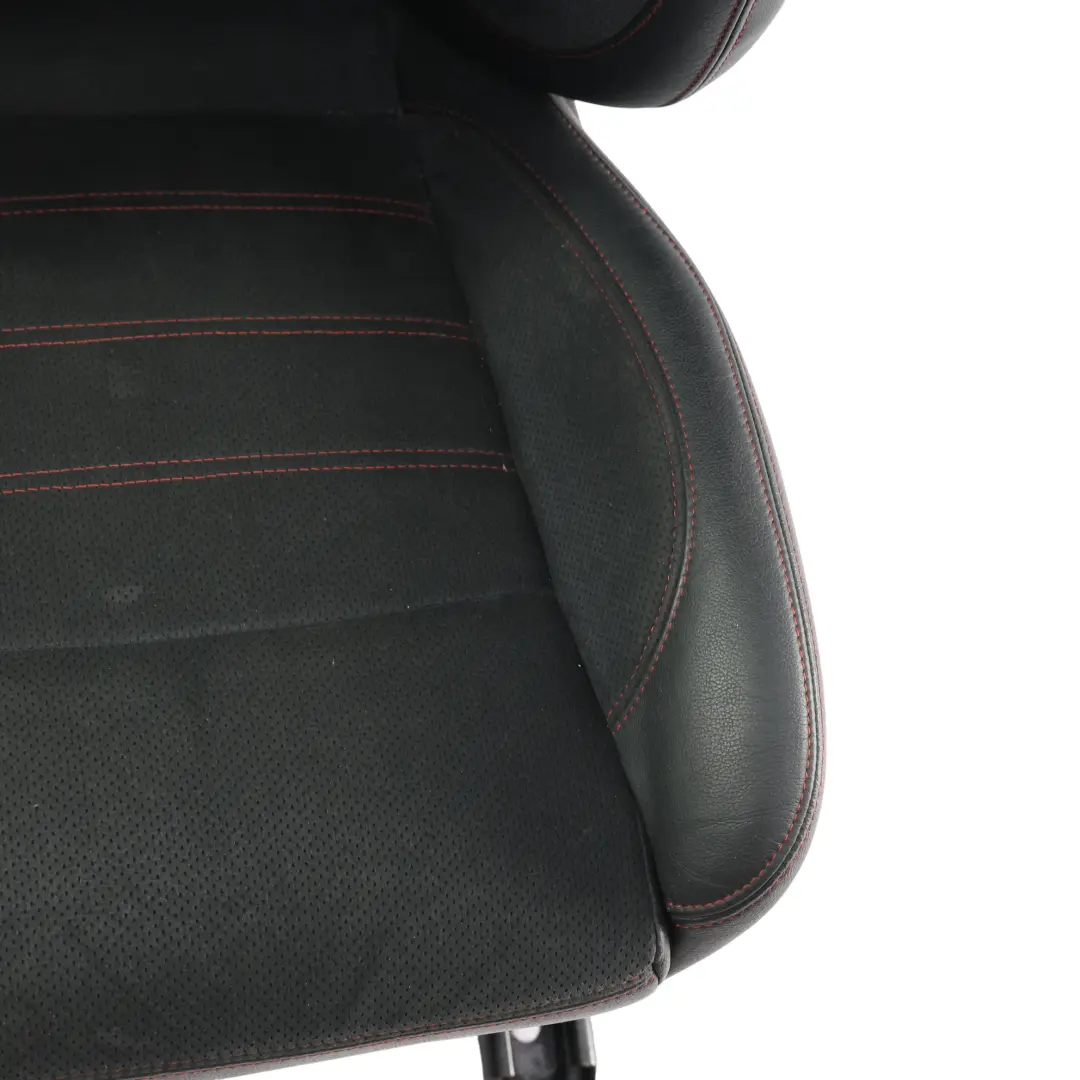 Ford S-Max Mk1 Front Seat Memory Heated Right O/S Black Red Leather Alcantara - SKU RHD-2004323-1 - Part number 2004323