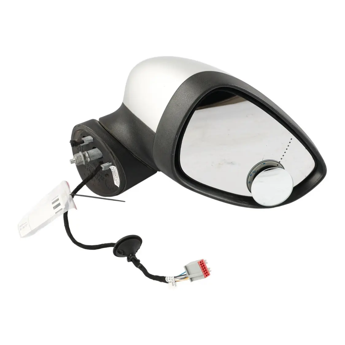 Ford Fiesta Mk7 Door Wing Mirror Heated Right O/S Moondust Silver - ZJ