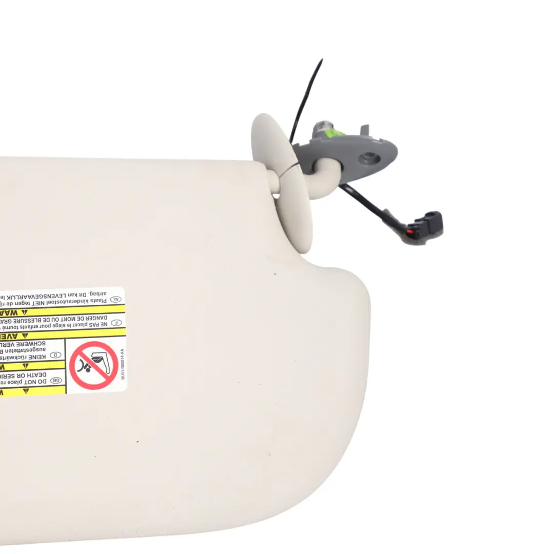 Mk2 Sun Visor Cover Panel Mirror Left N/S Marble to Ford Kuga with Part number 2265319 Ford Kuga Mk2 Sun Visor Cover Panel Mirror Left N/S Marble - SKU RHD-2265319 - Part number 2265319