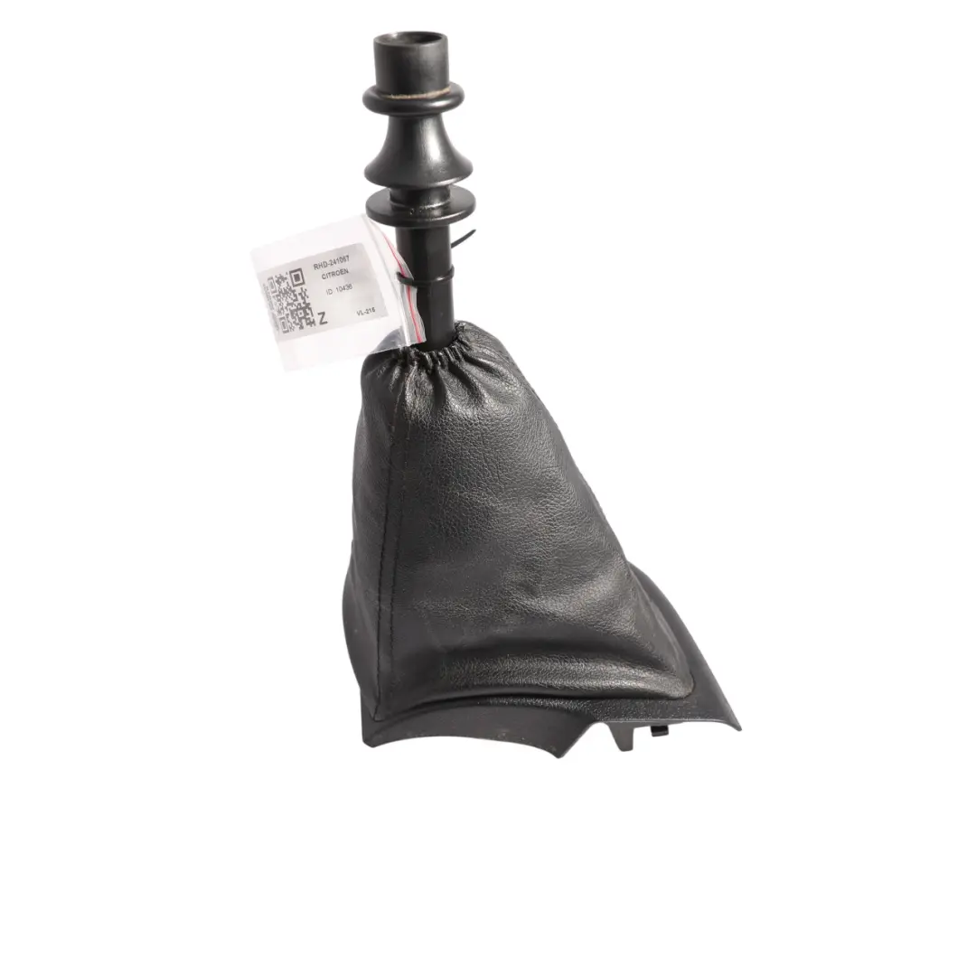 Mk3 Gear Shift Knob Selector Cover Gaiter Leather Black to Citroën Relay with Part number 241067 Citroën Relay Mk3 Gear Shift Knob Selector Cover Gaiter Leather Black - SKU RHD-241067 - Part number 241067