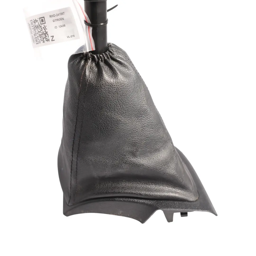 Citroën Relay Mk3 Gear Shift Knob Selector Cover Gaiter Leather Black - SKU RHD-241067 - Part number 241067