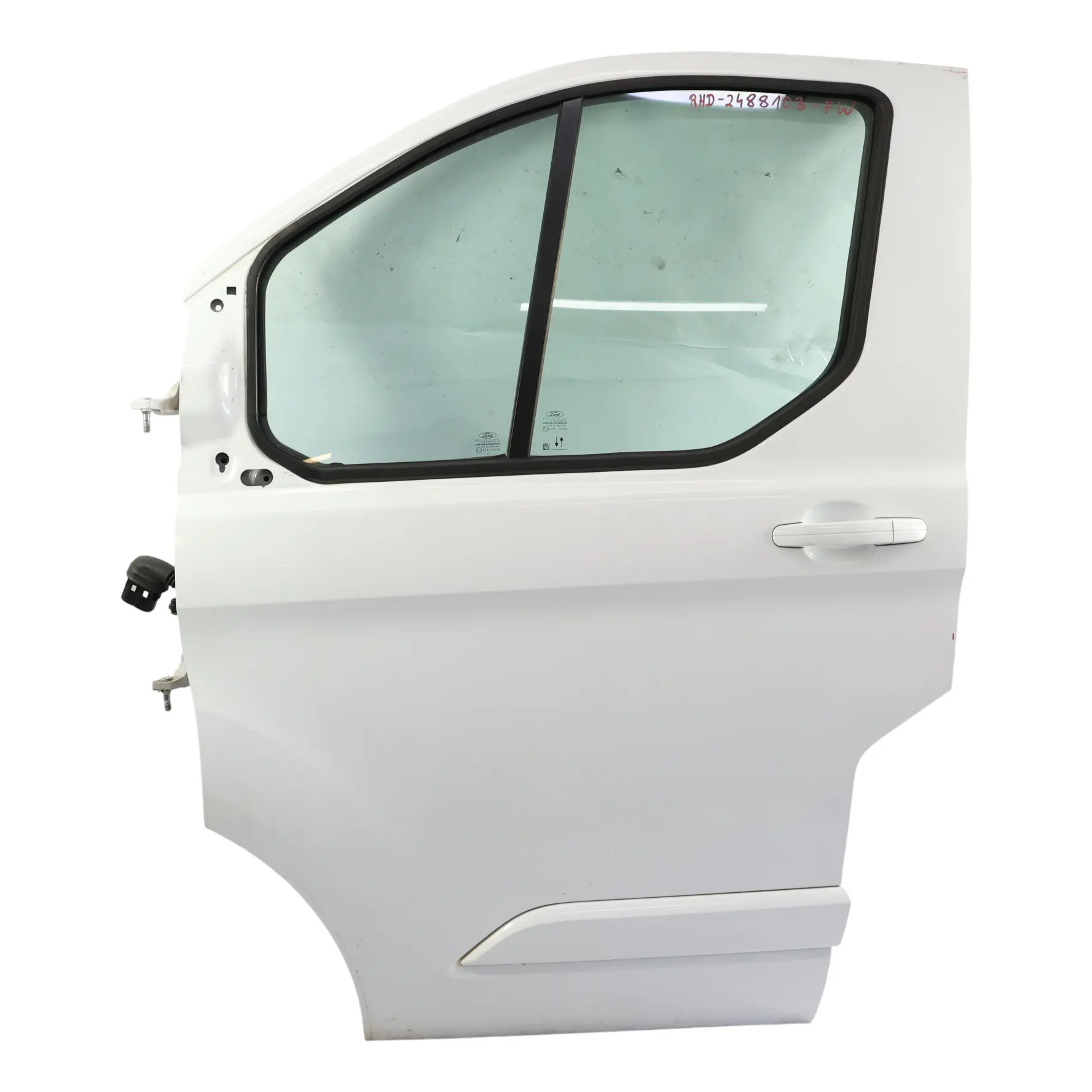 Ford Transit Custom Door Front Left N/S Door Cover Frozen White - Z2
