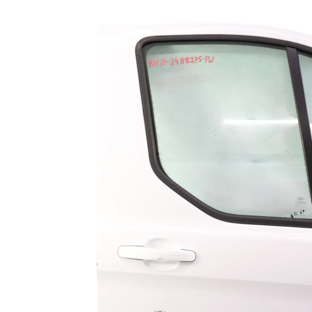 Ford Transit Custom Door Front Right O/S Door Cover Frozen White - Z2 - SKU RHD-2488275-FW - Part number 2488275
