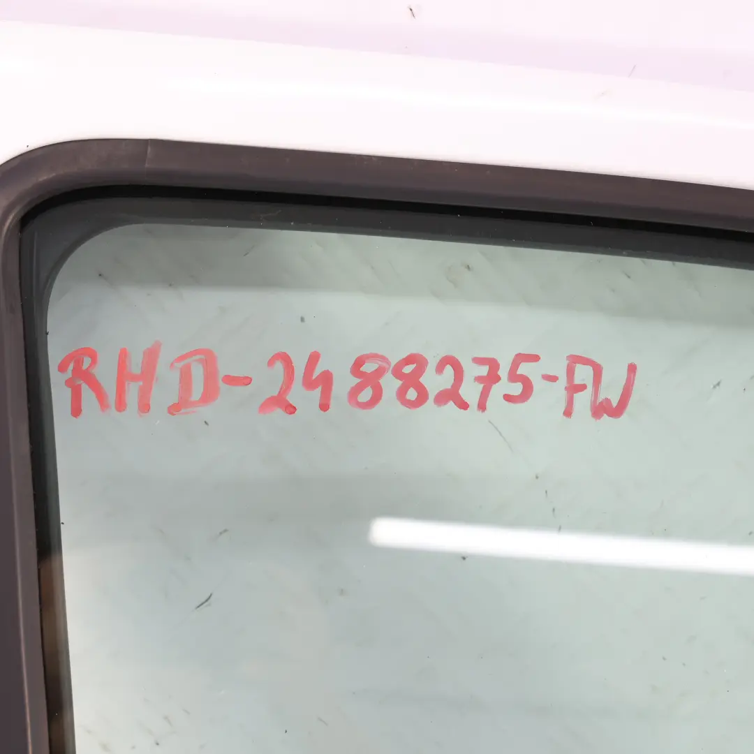Ford Transit Custom Door Front Right O/S Door Cover Frozen White - Z2 - SKU RHD-2488275-FW - Part number 2488275