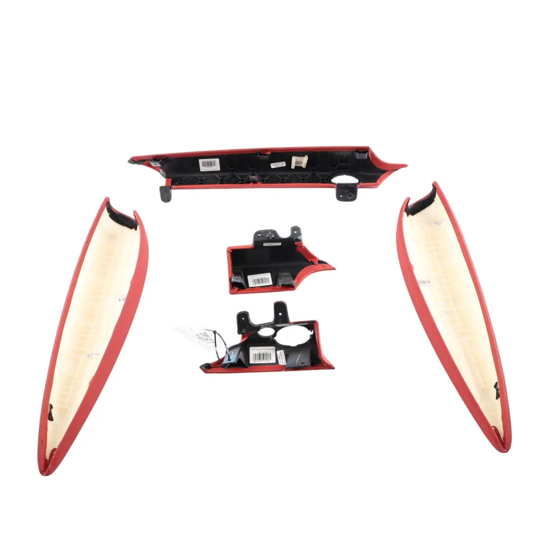 Mini One 1 R56 R57 R58 Dashboard Dash Trim Panel Cover Armrest Set Rooster Red - SKU rhd-2753321-1 - Part number 2753321