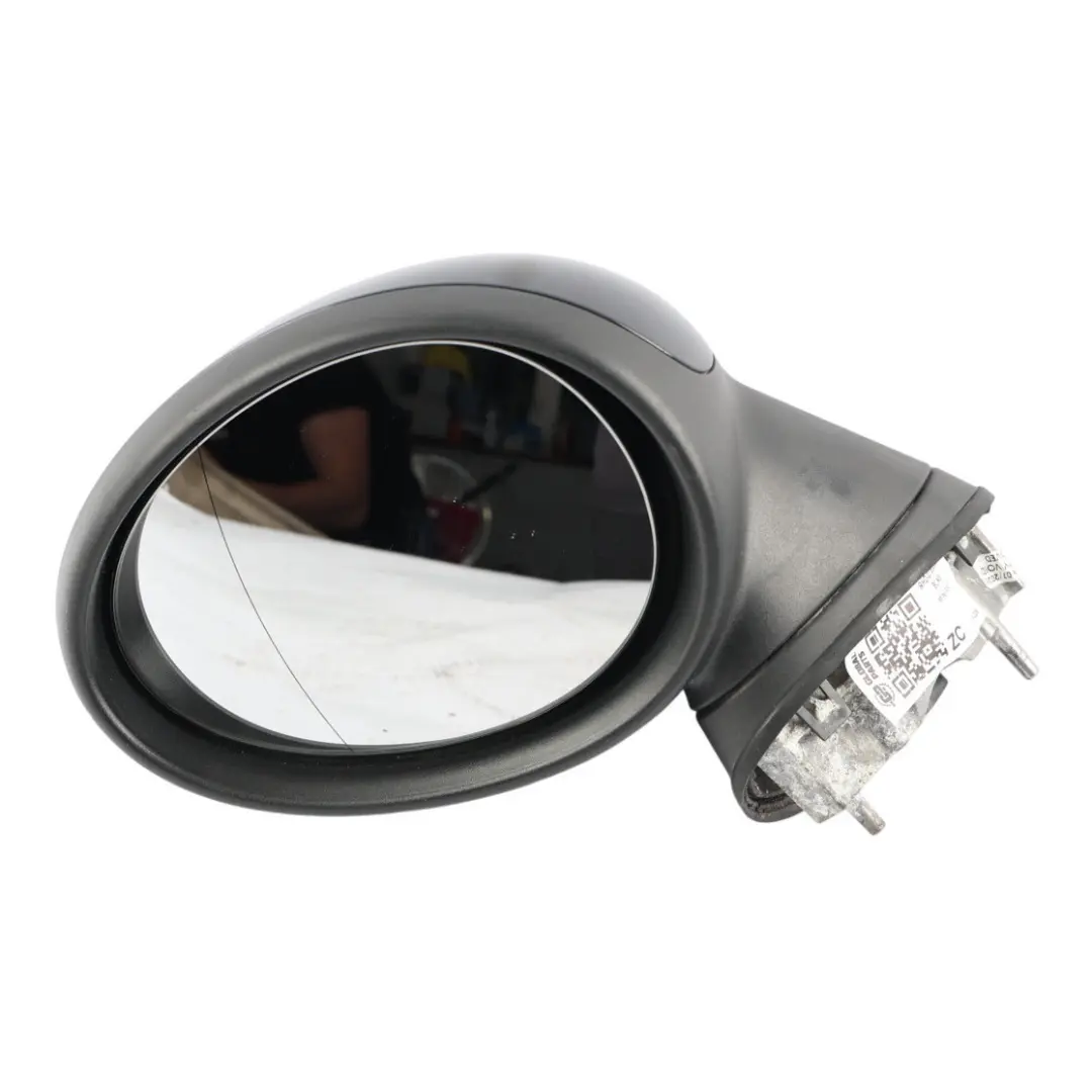 Mini R55 R56 R57 Wing Mirror Heated Outside Left Door N/S Black 5 Pins - SKU RHD-2755637-BLK5 - Part number 2755637
