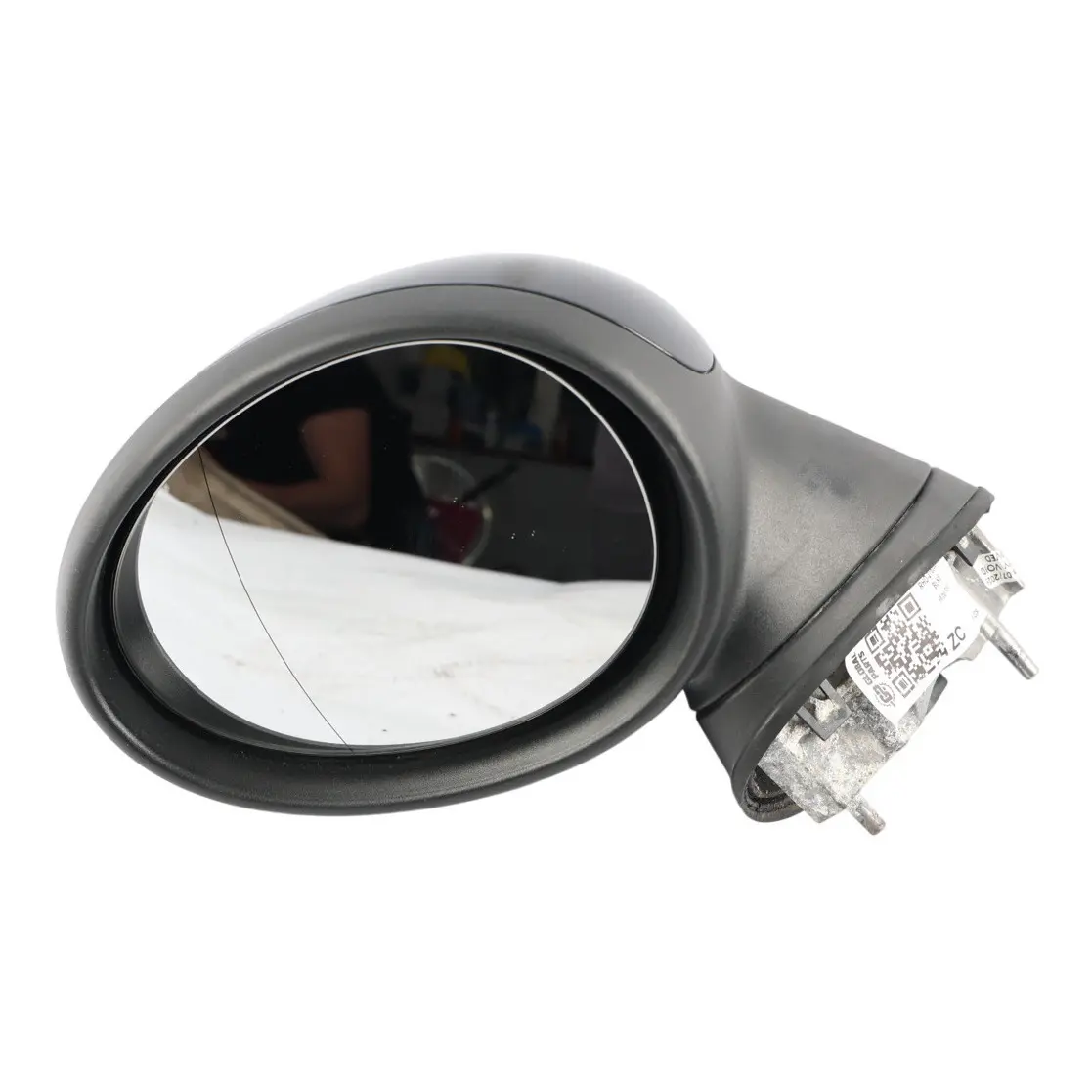 Mini R55 R56 R57 Wing Mirror Heated Outside Left Door N/S Black 5 Pins