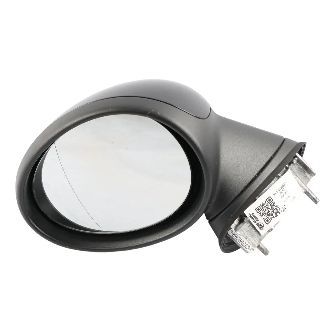 Wing Mirror Mini Cooper One R55 R56 R57 Outside Left Door N/S Black 3 Pins 