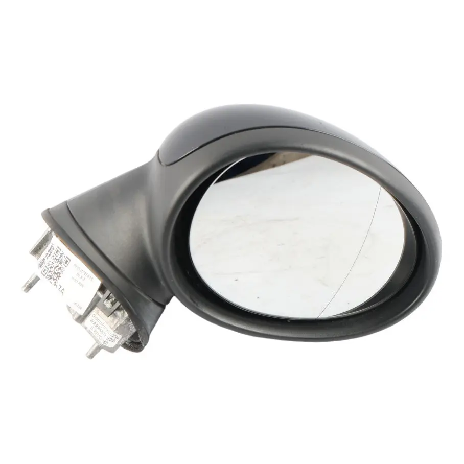 Mini Cooper R55 R56 R57 Right Door Wing Mirror O/S Black 5 Pins - SKU RHD-2755638-BLK2 - Part number 2755638