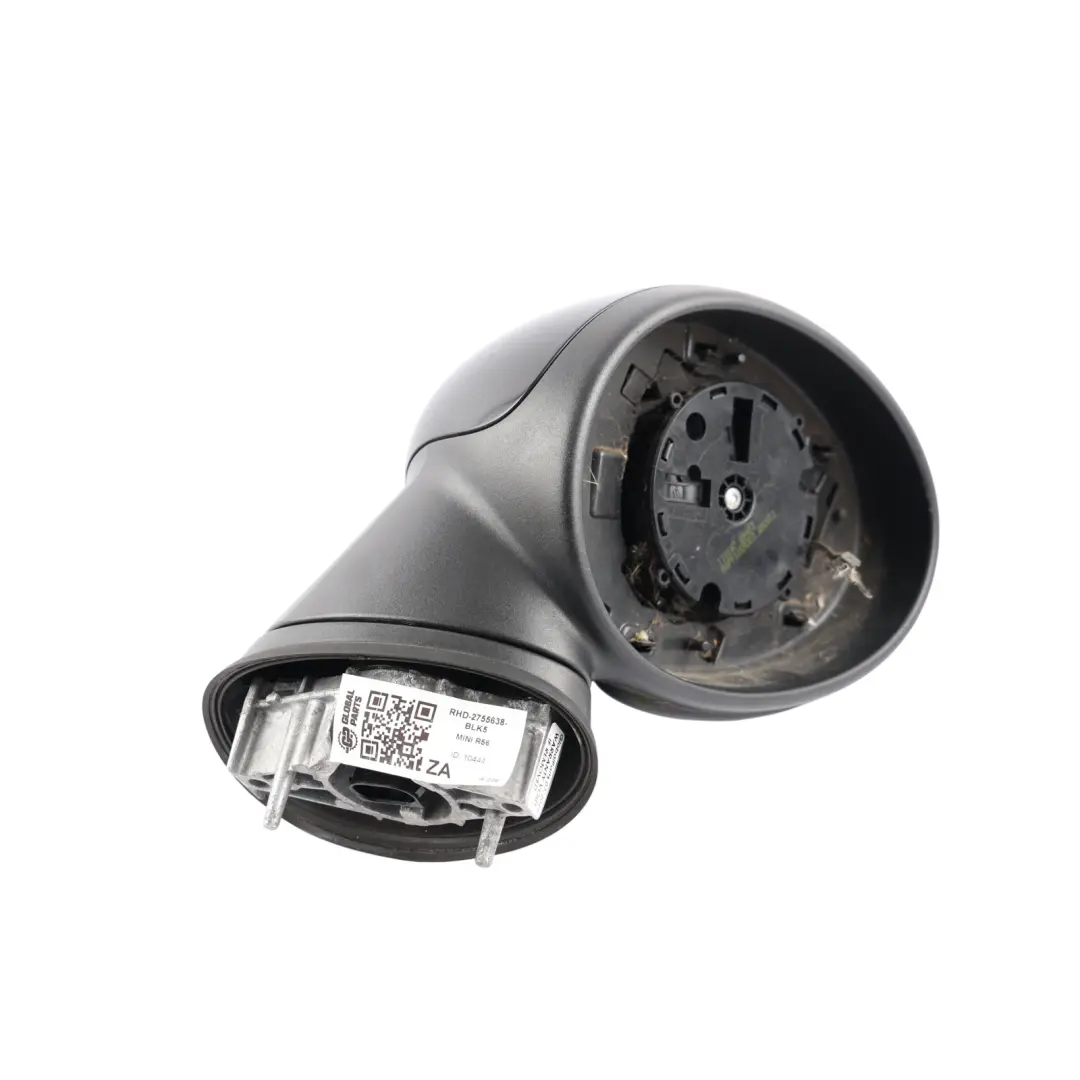 Mini Cooper R55 R56 R57 Wing Mirror Without Glass Heated 5 Pin Right O/S Black - SKU RHD-2755638-BLK5 - Part number 2755638