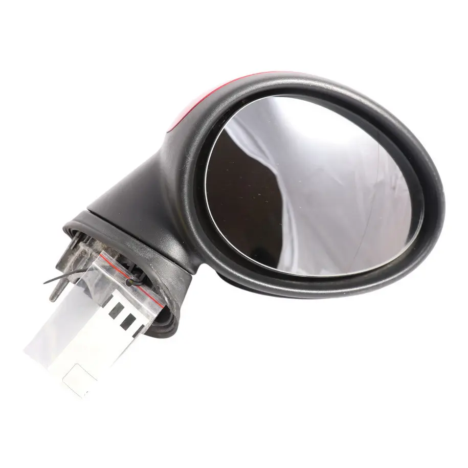 Door Wing Mirror 5 Pins Right O/S Red Cover to Mini R55 R56 R57 with Part number 2755638 Mini R55 R56 R57 Door Wing Mirror 5 Pins Right O/S Red Cover - SKU RHD-2755638-RED - Part number 2755638