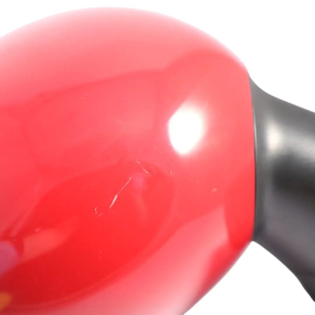 Mini R55 R56 R57 Door Wing Mirror 5 Pins Right O/S Red Cover - SKU RHD-2755638-RED - Part number 2755638