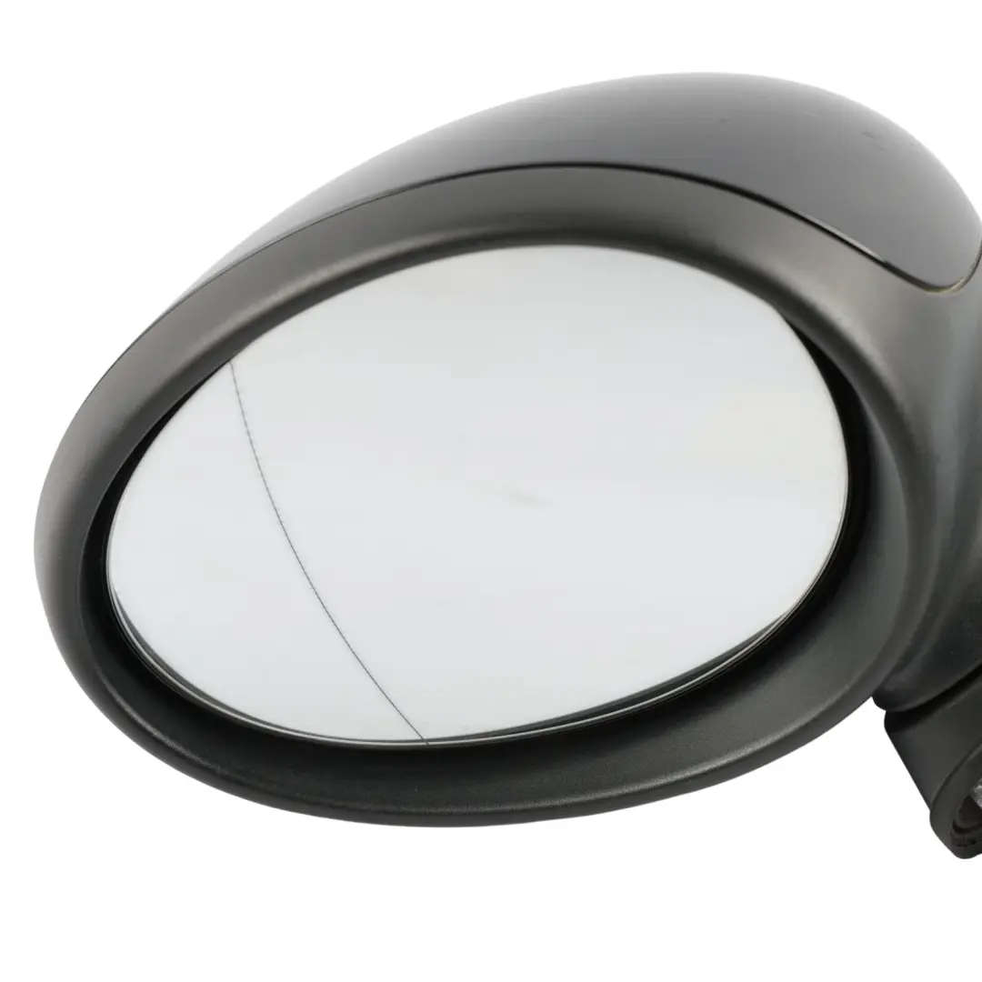 BMW Mini Cooper One 2 R55 R56 Left Door Wing Mirror Power Fold N/S Black 7 Pins - SKU RHD-2755641-BLK2 - Part number 2755641