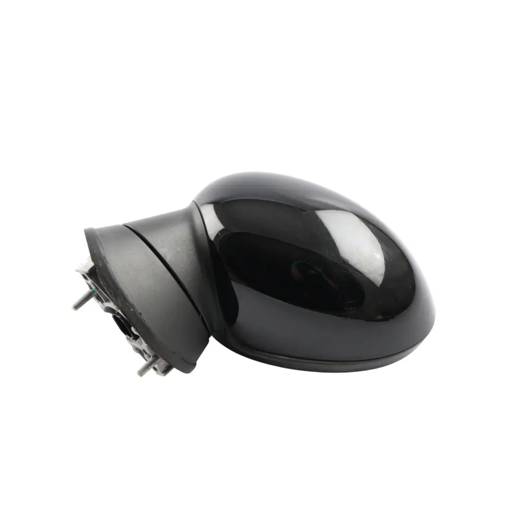 BMW Mini Cooper One 2 R55 R56 Left Door Wing Mirror Power Fold N/S Black 7 Pins - SKU RHD-2755641-BLK2 - Part number 2755641