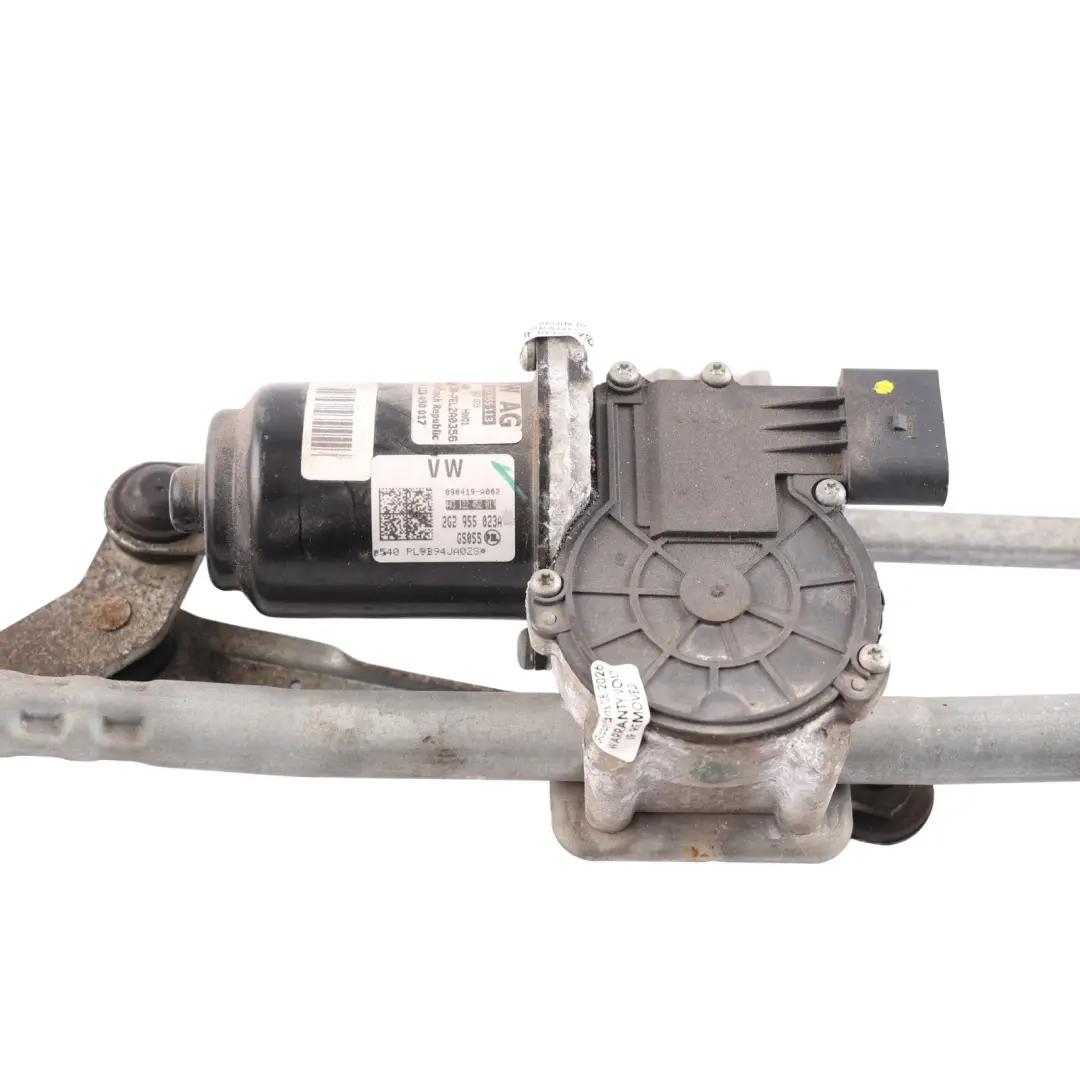 Mk6 Front Windscreen Wiper Motor Linkage Assembly to Volkswagen Polo with Part number 2G2955023A Volkswagen Polo Mk6 Front Windscreen Wiper Motor Linkage Assembly - SKU RHD-2G2955023A - Part number 2G2955023A