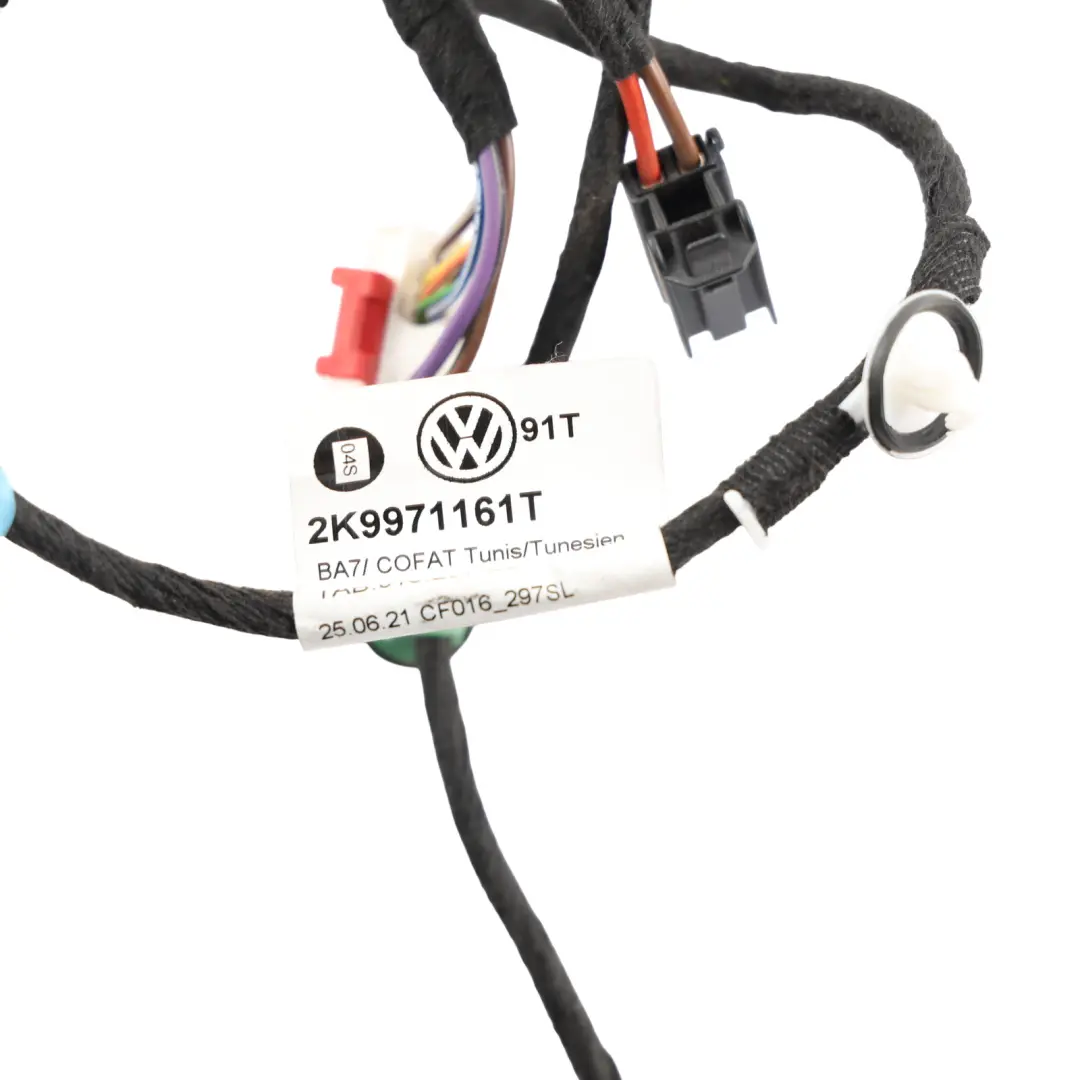 Front Door Wiring Loom Harness Cable Left N/S to Volkswagen Caddy SB with Part number 2K9971161T Volkswagen Caddy SB Front Door Wiring Loom Harness Cable Left N/S - SKU RHD-2K9971161T - Part number 2K9971161T