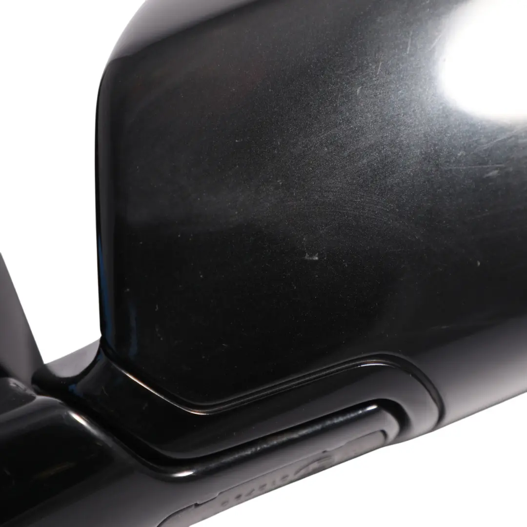 BMW X3 E83 LCI High Gloss Auto Dip Left Wing Mirror Rubinschwarz Ruby Black S23 - SKU RHD-3450527-BS - Part number 3450527