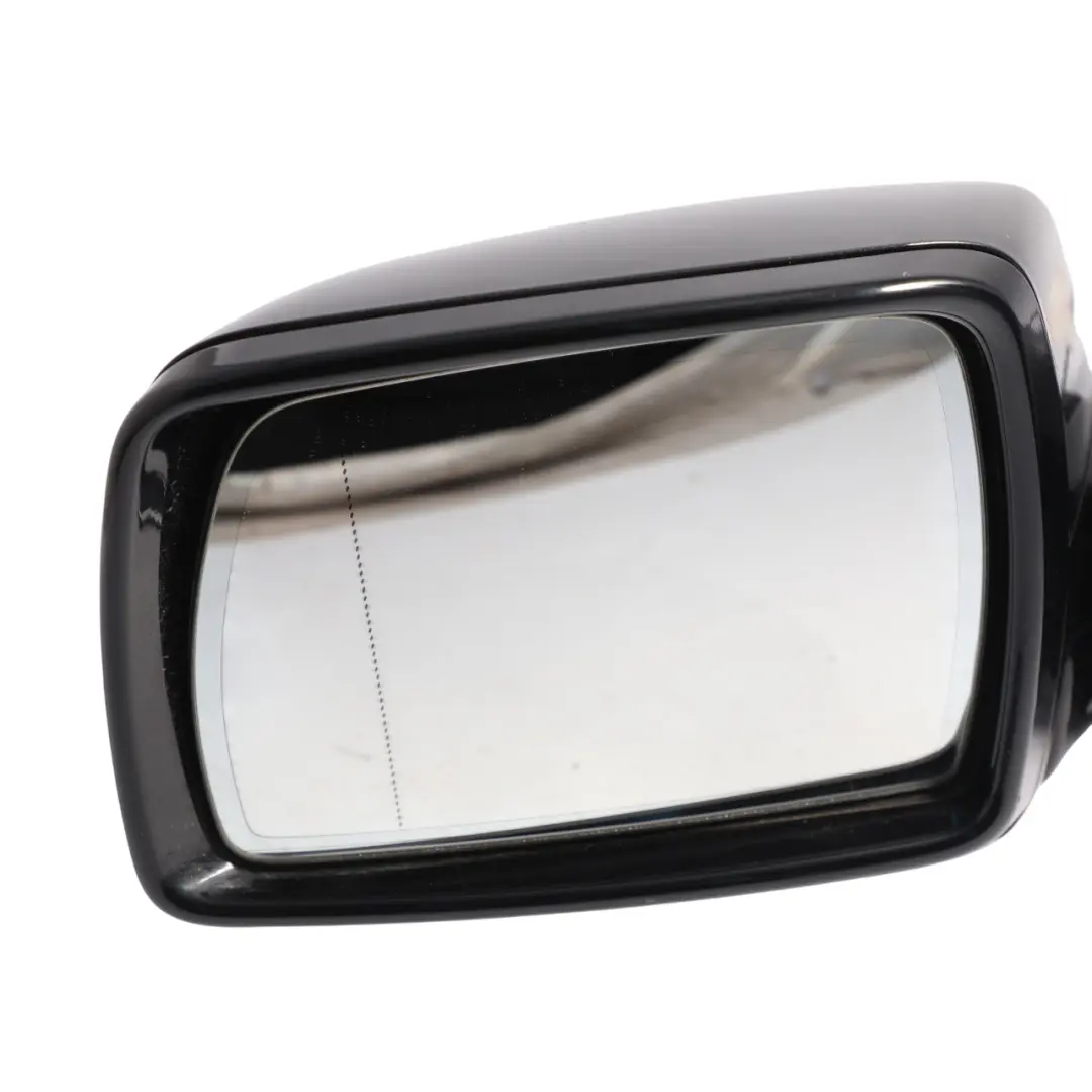 BMW X3 E83 LCI High Gloss Auto Dip Left Wing Mirror Rubinschwarz Ruby Black S23 - SKU RHD-3450527-BS - Part number 3450527