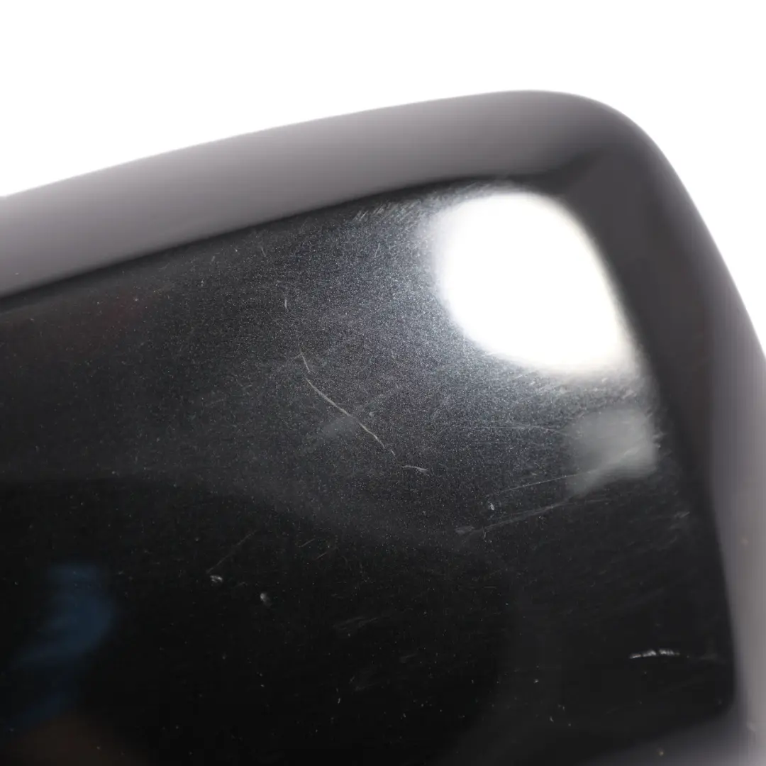 BMW X3 E83 LCI High Gloss Auto Dip Left Wing Mirror Rubinschwarz Ruby Black S23 - SKU RHD-3450527-BS - Part number 3450527