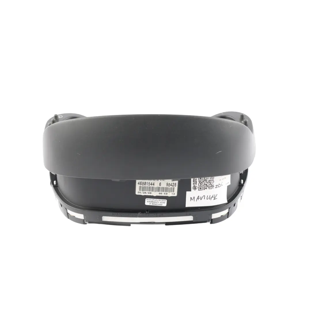 Fiat Panda Mk2 Instrument Cluster Speedo Clocks Petrol Engine Manual - SKU RHD-46801544 - Part number 46801544