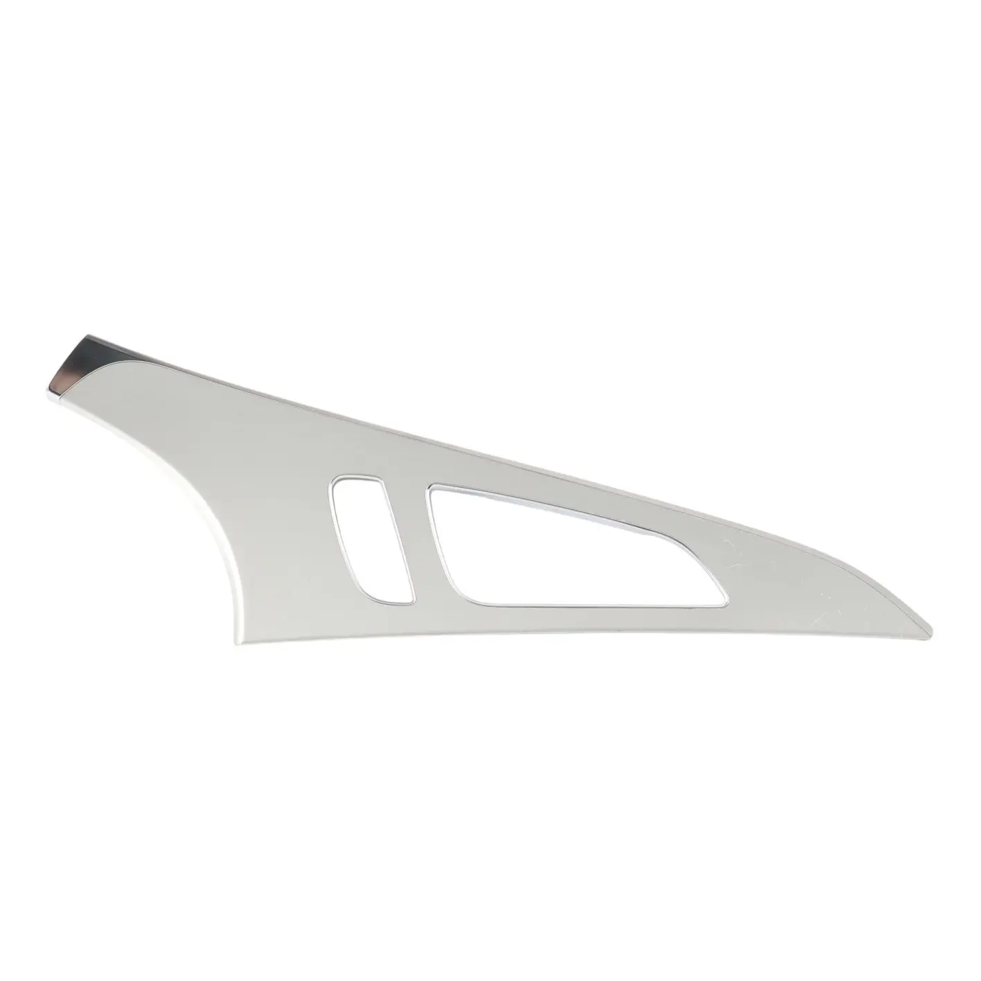 Audi A6 C7 Front Door Trim Insert Cover Brushed Aluminium Right O/S 4G0867410L