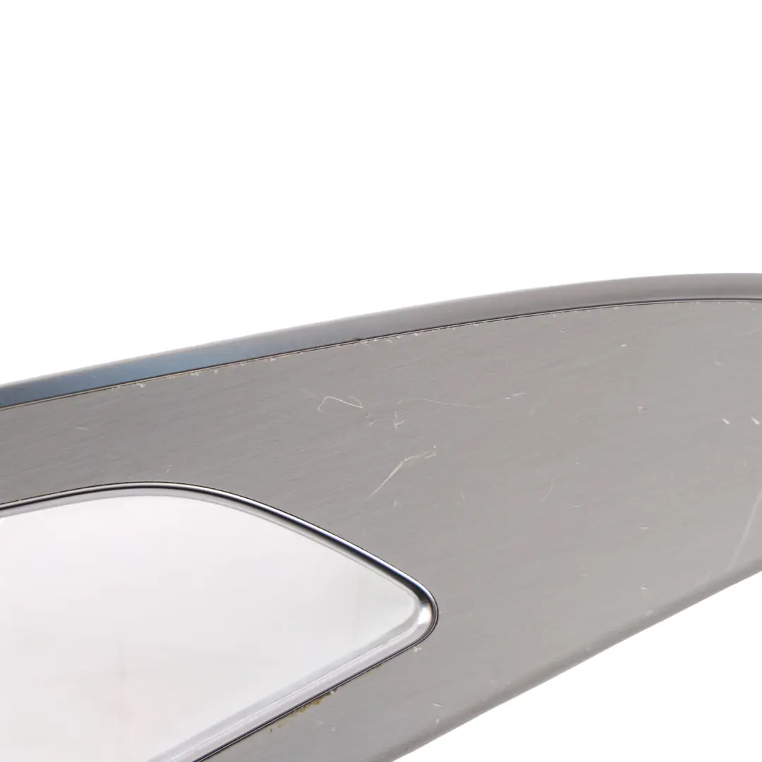 Audi A6 C7 Front Door Trim Insert Cover Brushed Aluminium Right O/S - SKU RHD-4G0867410L - Part number 4G0867410L