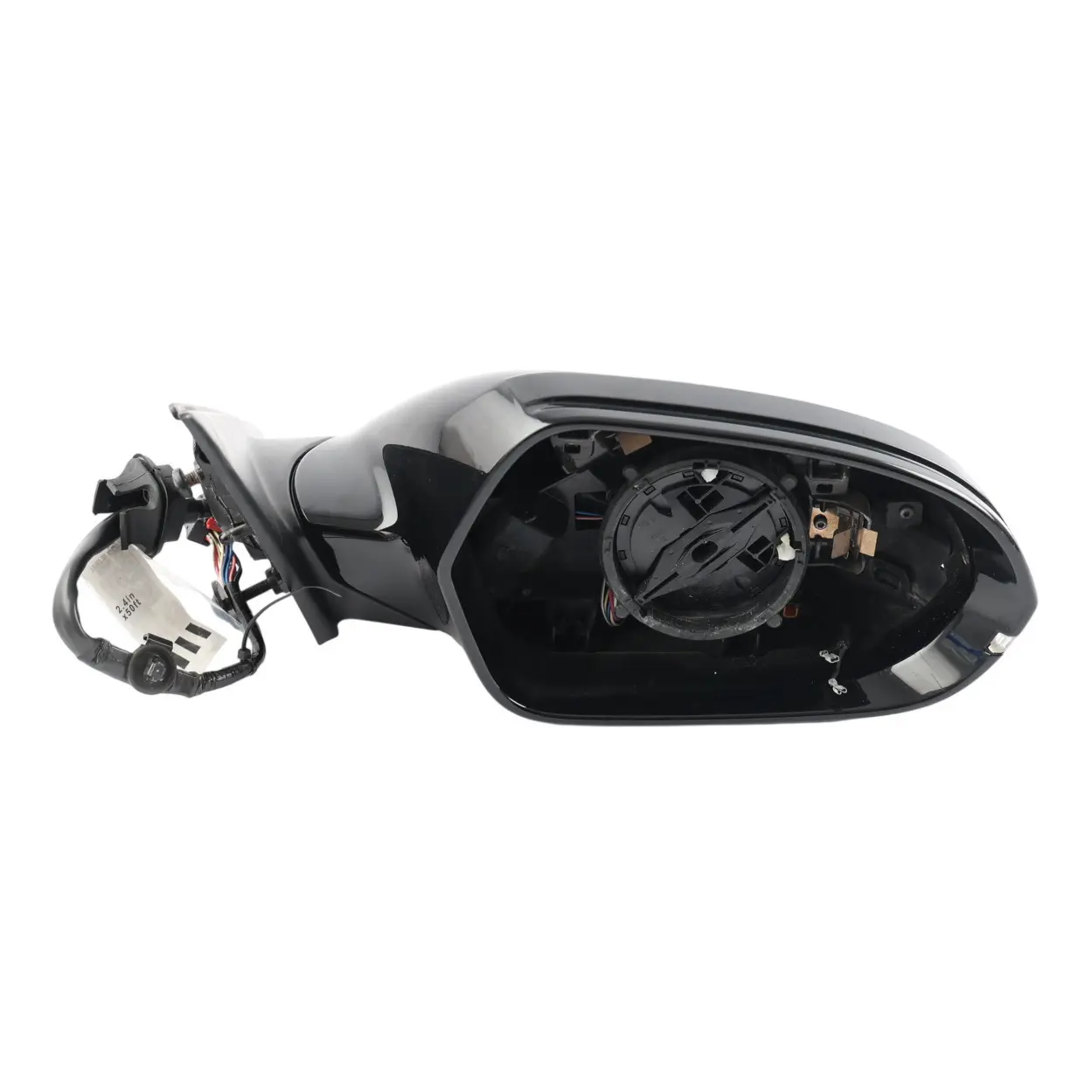 Audi A6 C7 Door Mirror Wing Electric Right O/S Brilliant Black-Y9B 4G2857410AE