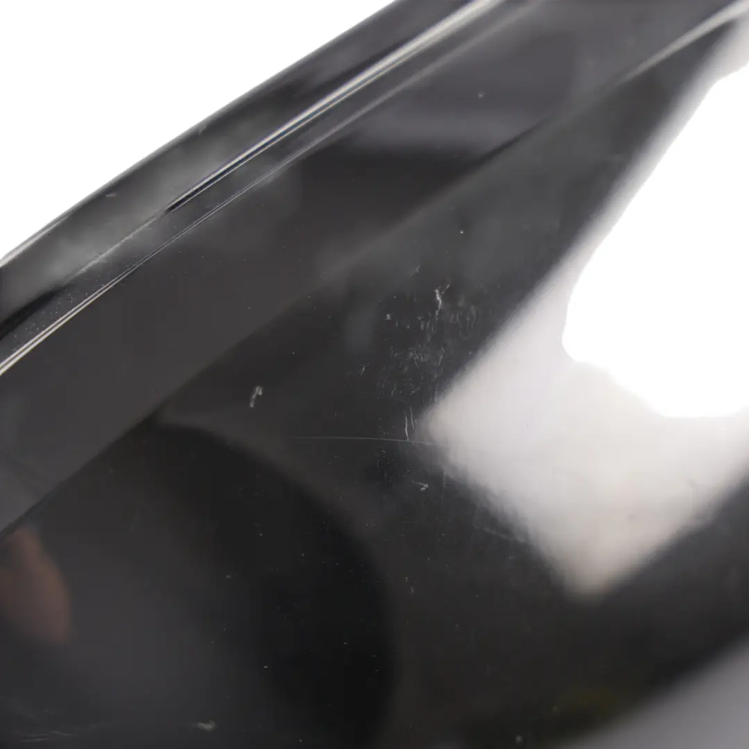 Audi A6 C7 Door Mirror Wing Electric Right O/S Brilliant Black-Y9B - SKU RHD-4G2857410AE-BBL - Part number 4G2857410AE
