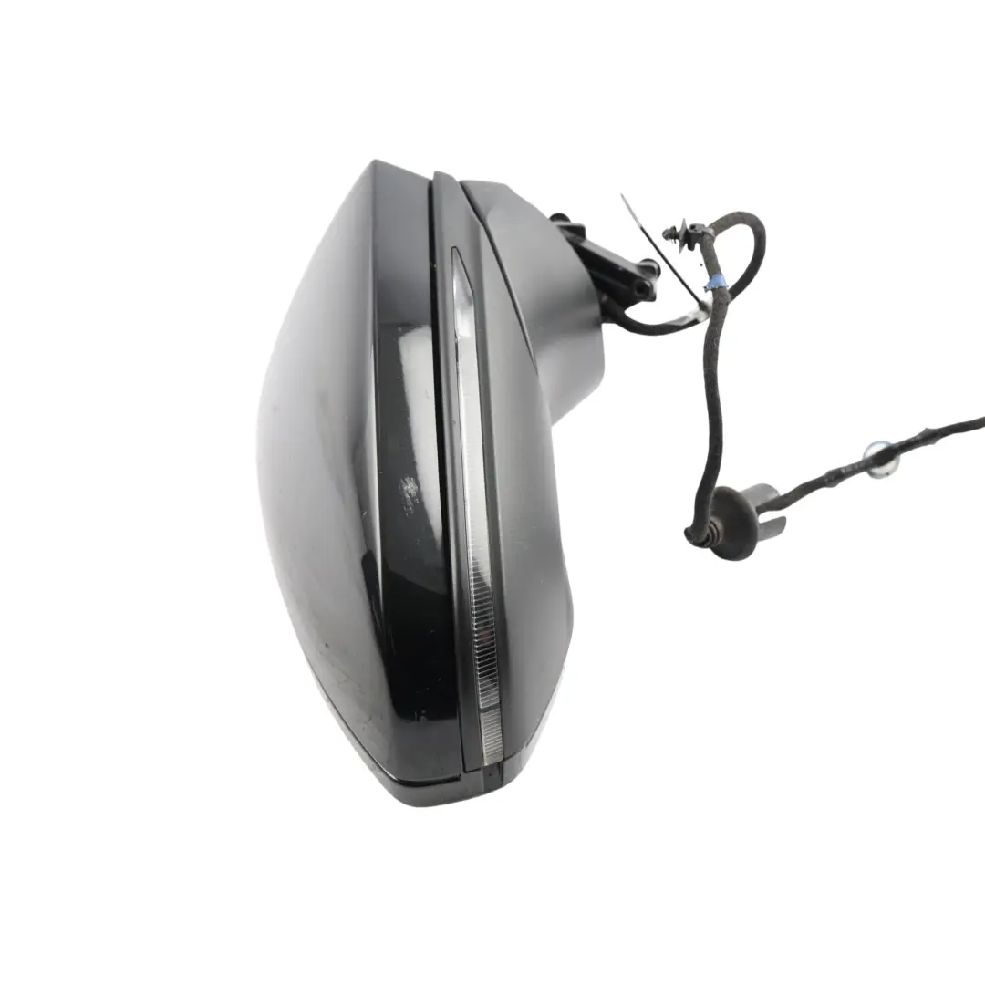Audi A6 C8 Wing Mirror Door Right O/S Outside Mythical Black - Y9T - SKU RHD-4K2857410E-MYB - Part number 4K2857410E