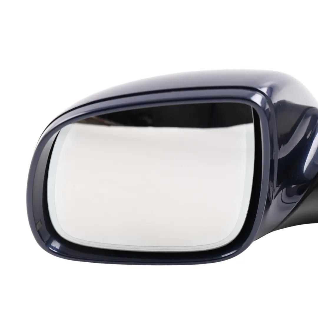 Door Wing Mirror Power Fold Left N/S Mugello Blue Pearl Effect - Z5E to Audi Q7 4L with Part number 4L2857409E Audi Q7 4L Door Wing Mirror Power Fold Left N/S Mugello Blue Pearl Effect - Z5E - SKU RHD-4L2857409E-MUB - Part number 4L2857409E