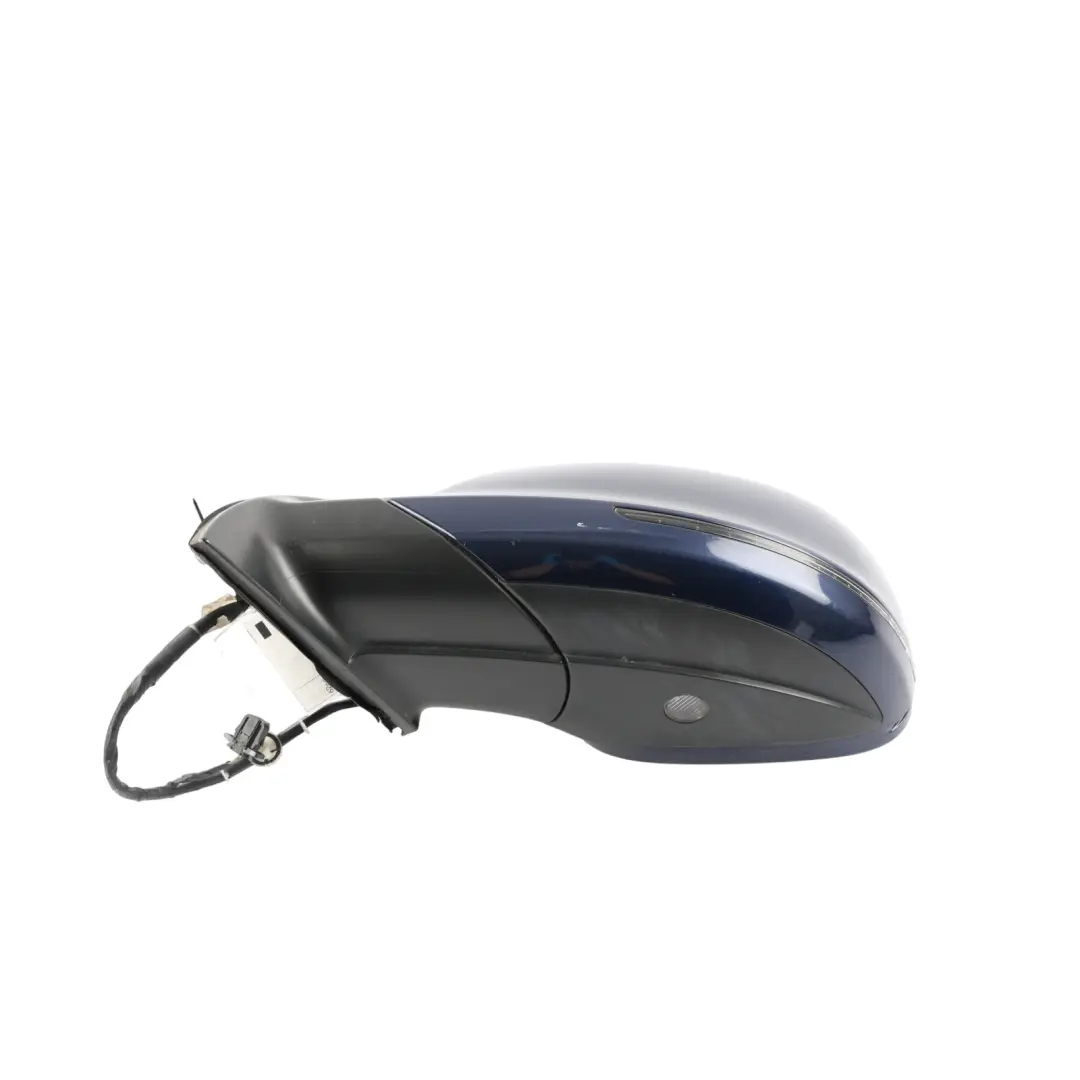 Door Wing Mirror Power Fold Left N/S Mugello Blue Pearl Effect - Z5E to Audi Q7 4L with Part number 4L2857409E Audi Q7 4L Door Wing Mirror Power Fold Left N/S Mugello Blue Pearl Effect - Z5E - SKU RHD-4L2857409E-MUB - Part number 4L2857409E