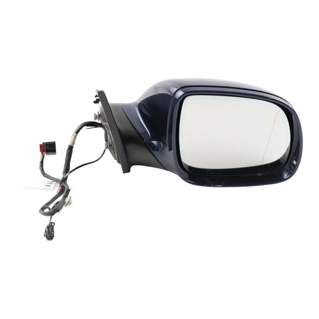 Door Wing Mirror Heated Fold Right O/S Mugello Blue - Z5E to Audi Q7 4L with Part number 4L2857410S Audi Q7 4L Door Wing Mirror Heated Fold Right O/S Mugello Blue - Z5E - SKU RHD-4L2857410S-MUB - Part number 4L2857410S