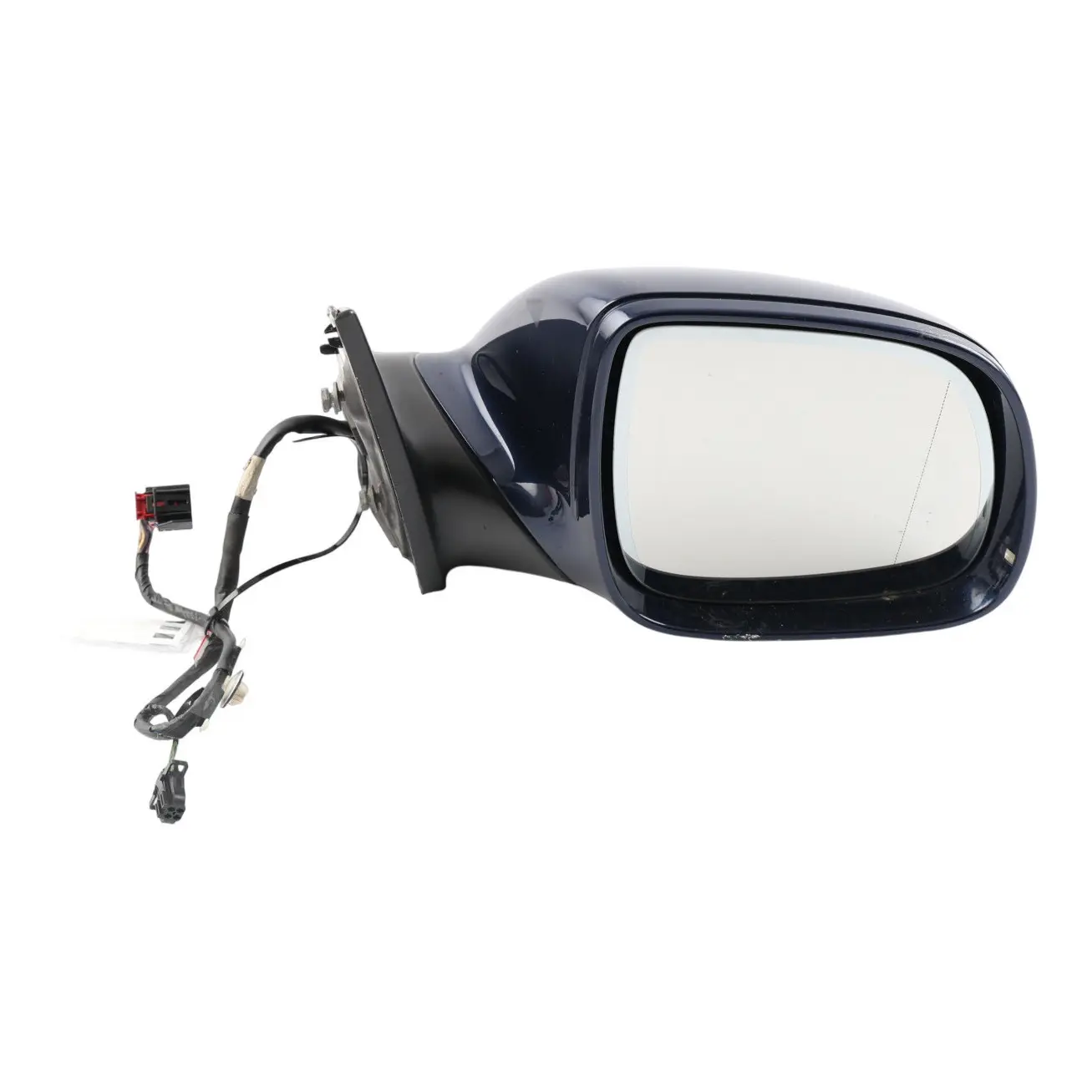 Audi Q7 4L Door Wing Mirror Heated Fold Right O/S Mugello Blue - Z5E 4L2857410S