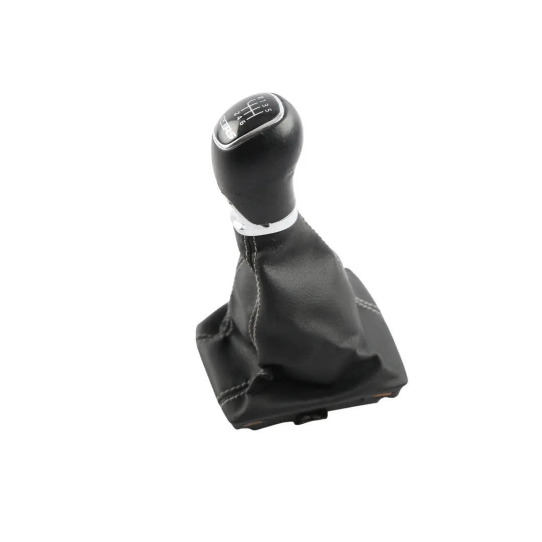 Skoda Octavia Mk3 Gearstick Lever Knob Leather Trim Leatherette - SKU RHD-5E2711113BD - Part number 5E2711113BD