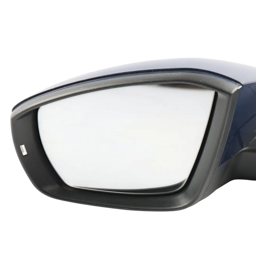 Mk3 5E Wing Mirror Electric Heated Left N/S Pacific Blue - F5A to Skoda Octavia with Part number 5E2857507N Skoda Octavia Mk3 5E Wing Mirror Electric Heated Left N/S Pacific Blue - F5A - SKU RHD-5E2857507N-PAB - Part number 5E2857507N