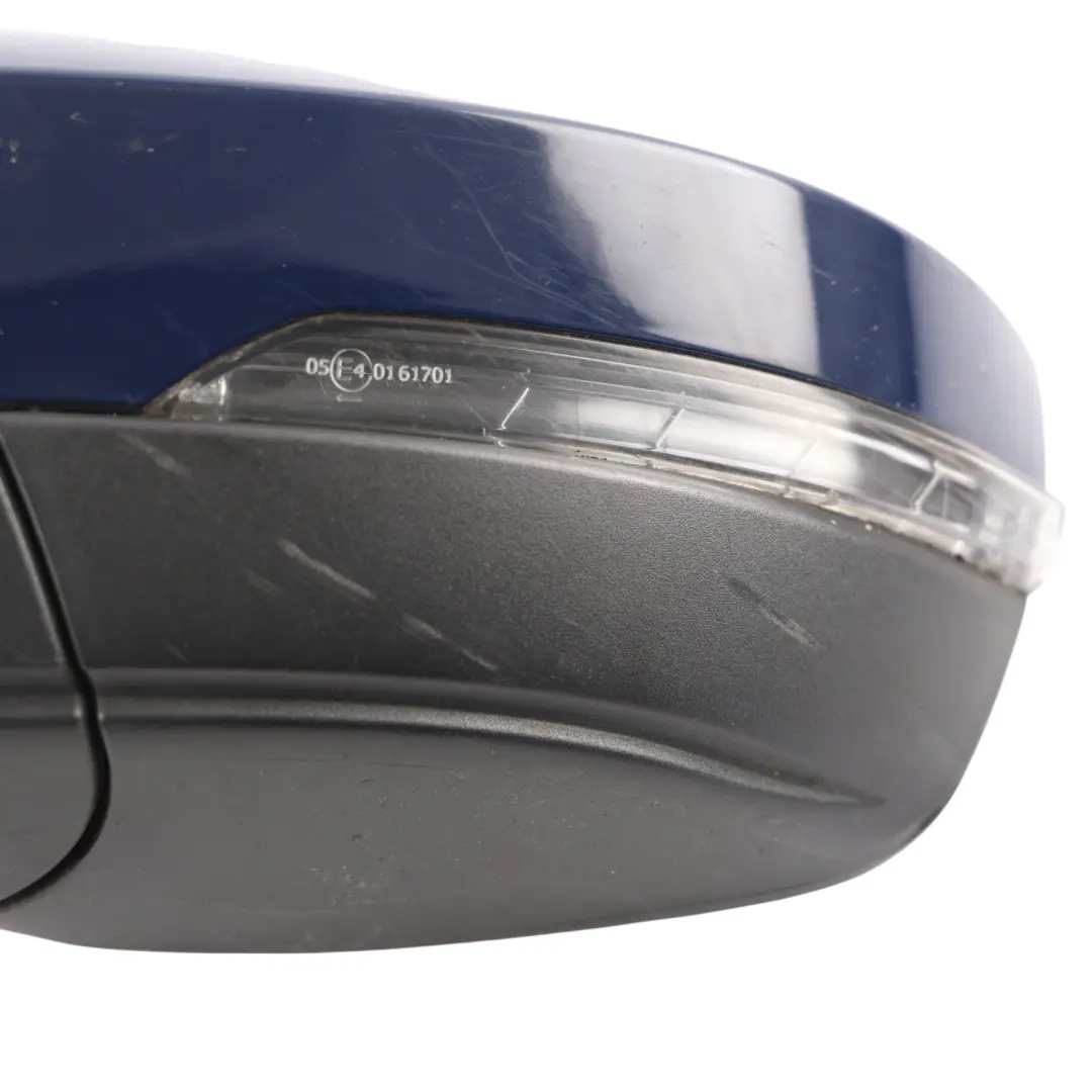 Mk3 5E Wing Mirror Electric Heated Left N/S Pacific Blue - F5A to Skoda Octavia with Part number 5E2857507N Skoda Octavia Mk3 5E Wing Mirror Electric Heated Left N/S Pacific Blue - F5A - SKU RHD-5E2857507N-PAB - Part number 5E2857507N