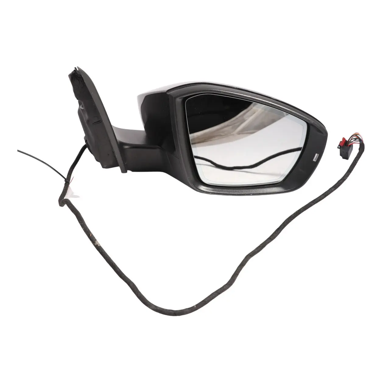Skoda Octavia RS Mk3 5E Door Wing Mirror Right O/S Black 5E2857508AB