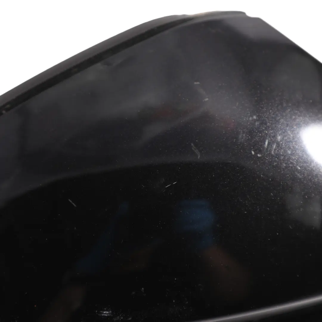 Skoda Octavia RS Mk3 5E Door Wing Mirror Right O/S Black - SKU RHD-5E2857508AB-BLK - Part number 5E2857508AB