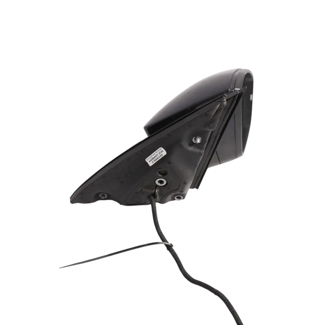 Skoda Octavia RS Mk3 5E Door Wing Mirror Right O/S Black - SKU RHD-5E2857508AB-BLK - Part number 5E2857508AB