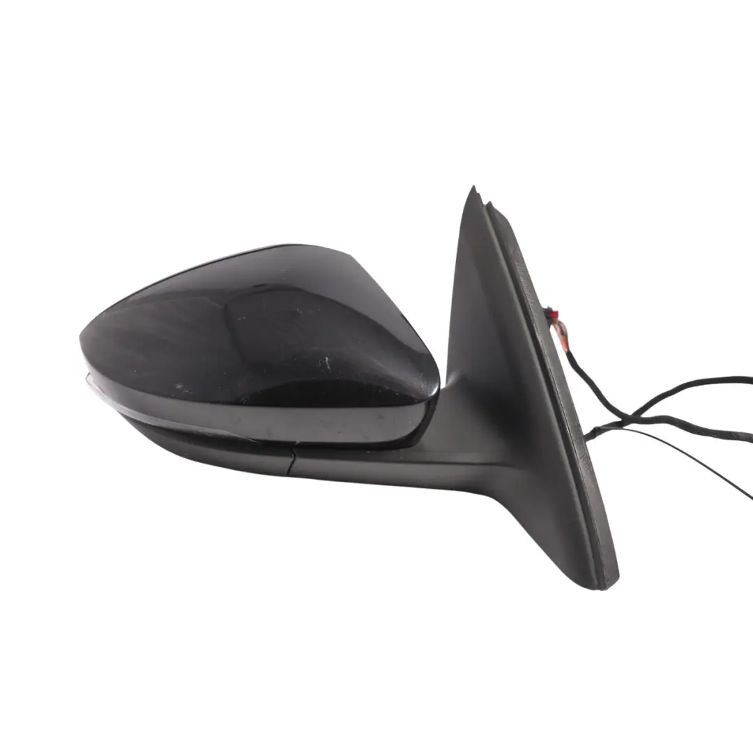 Skoda Octavia RS Mk3 5E Door Wing Mirror Right O/S Black - SKU RHD-5E2857508AB-BLK - Part number 5E2857508AB