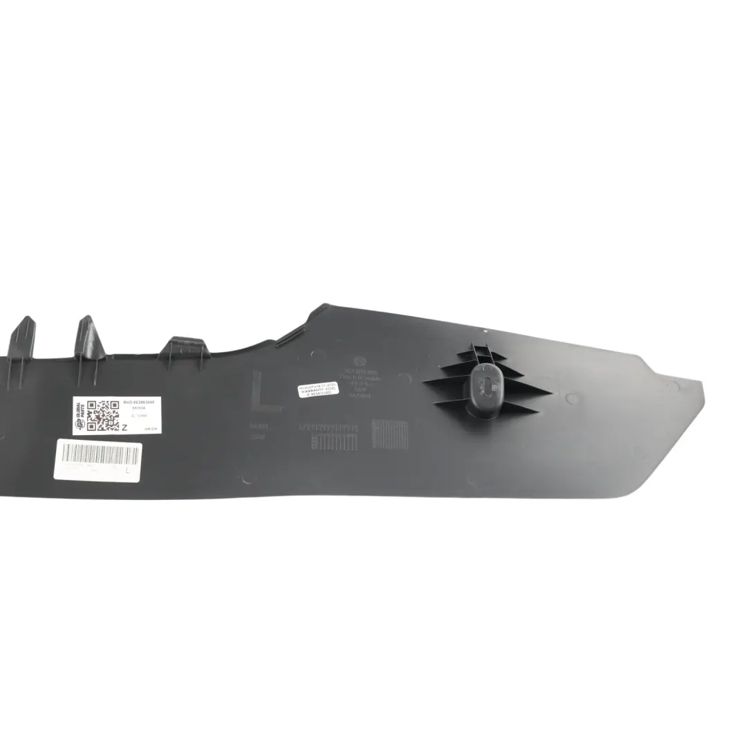 Mk3 Centre Console Trim Cover Panel Moulding Left N/S to Skoda Octavia with Part number 5E2863045 Skoda Octavia Mk3 Centre Console Trim Cover Panel Moulding Left N/S - SKU RHD-5E2863045 - Part number 5E2863045